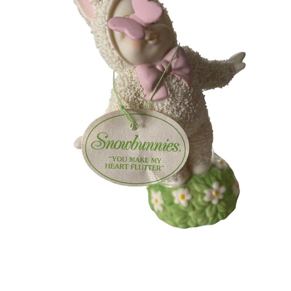 Dept 56 Snowbunnies 'You Make My Heart Flutter' Butterfly #56.26469 - Picture 6 of 8